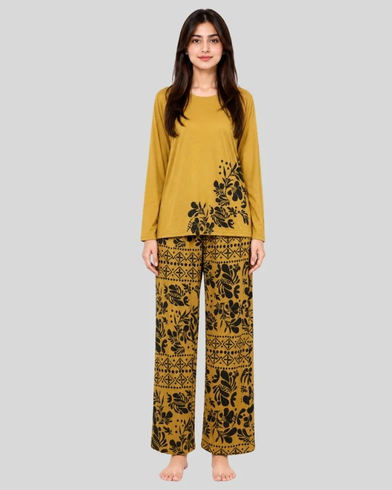 Botanical Print Pajama Set