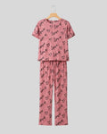 Love Script Pajama Set