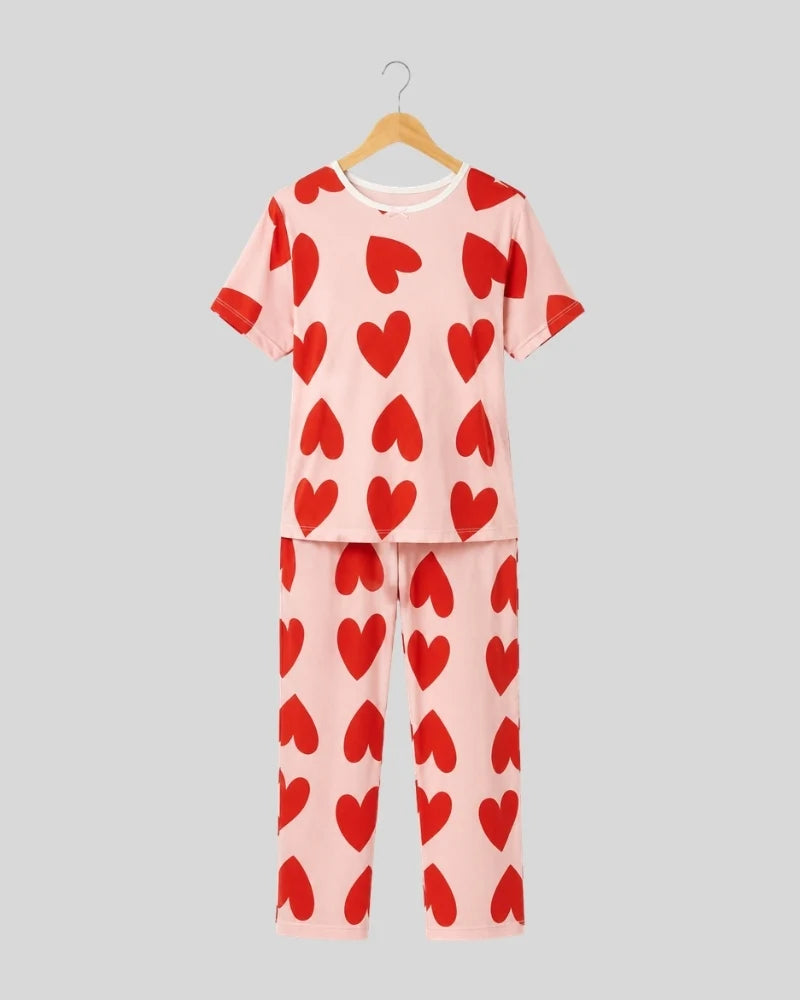 Big Hearts Pajama Set