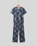 Teddy Bear Print Pajama Set